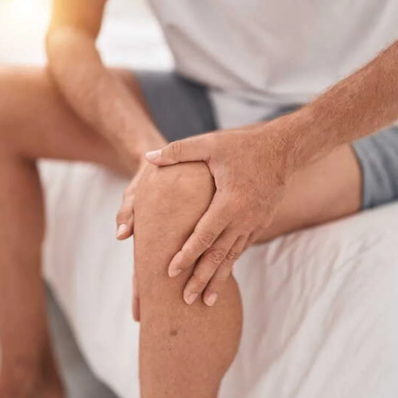 Genou touché par l'arthrose